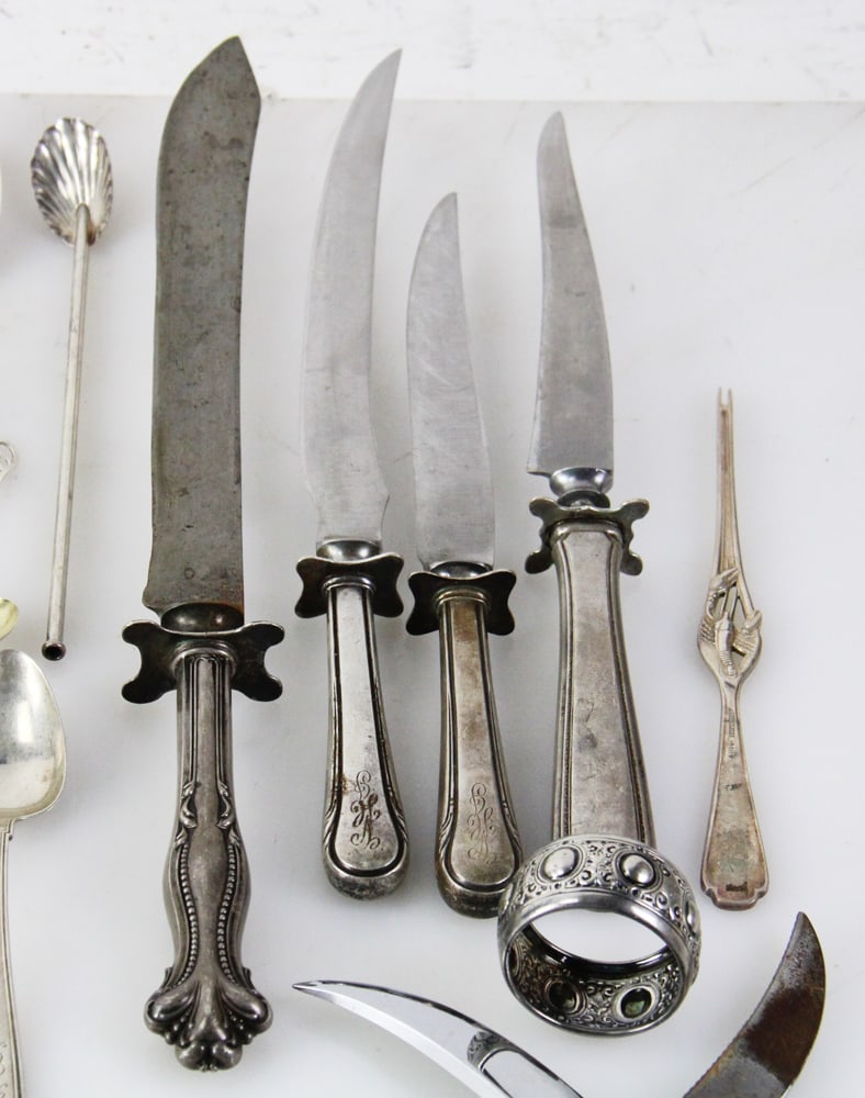 Sterling and Other Silver Flatware - 5