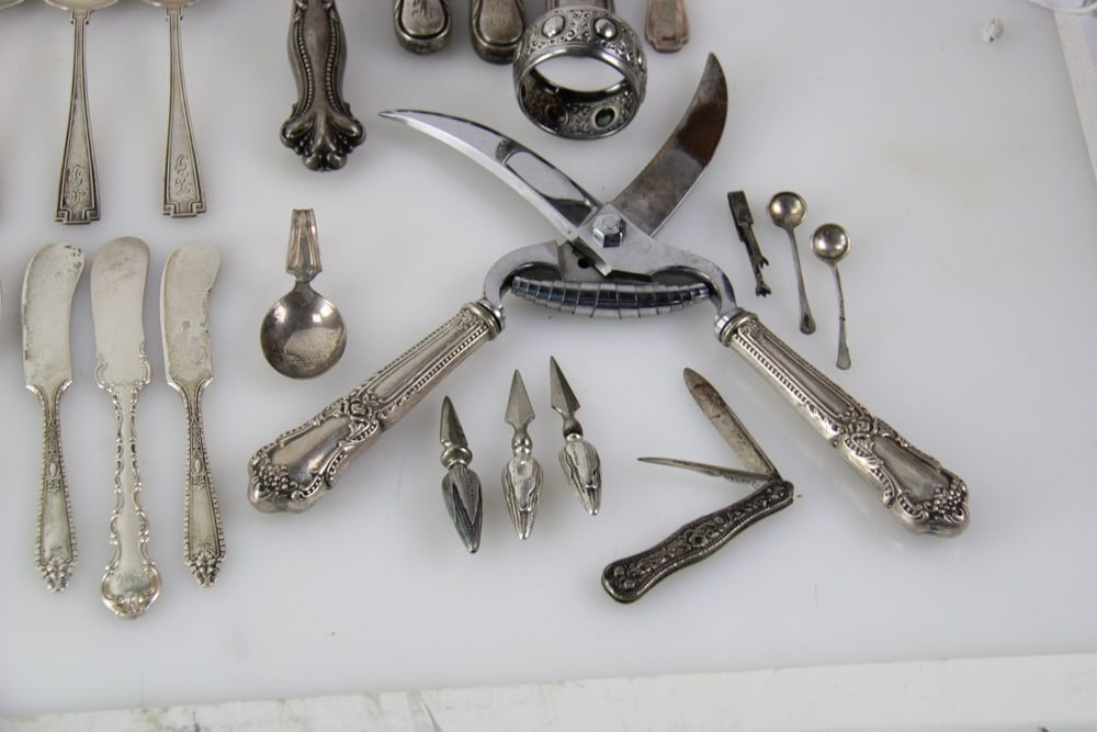 Sterling and Other Silver Flatware - 6