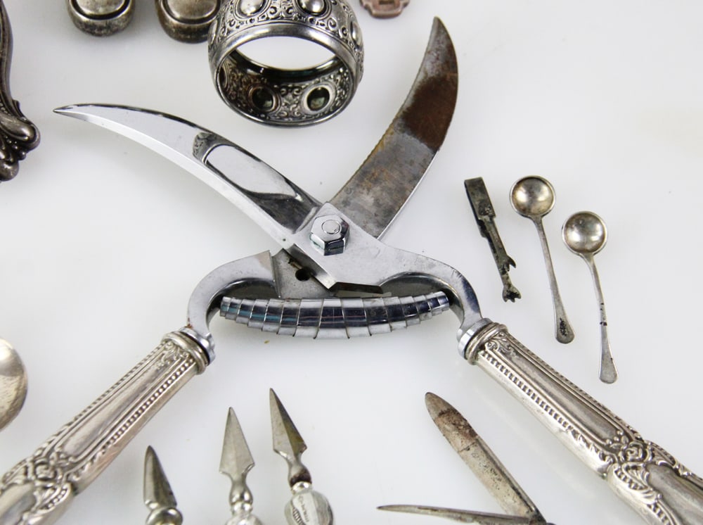 Sterling and Other Silver Flatware - 8