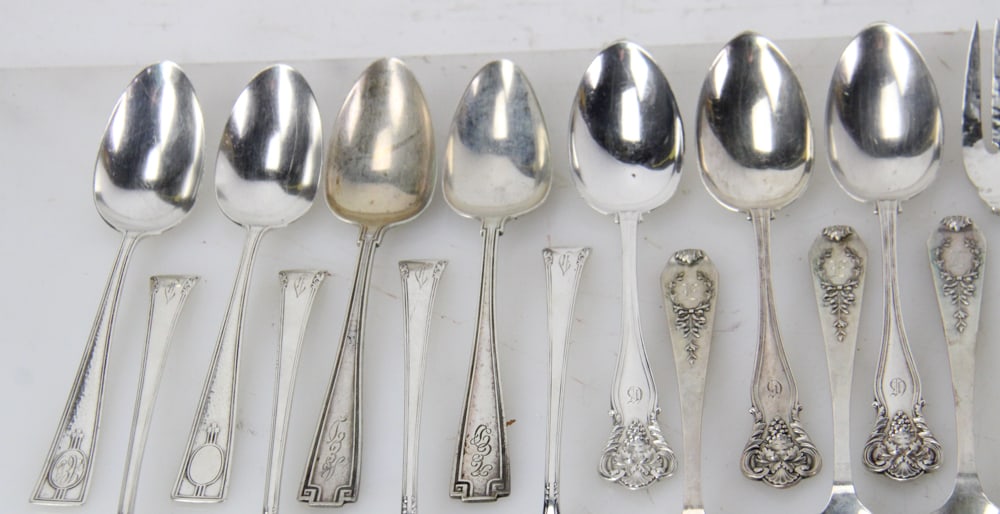 Sterling and Other Silver Flatware - 2