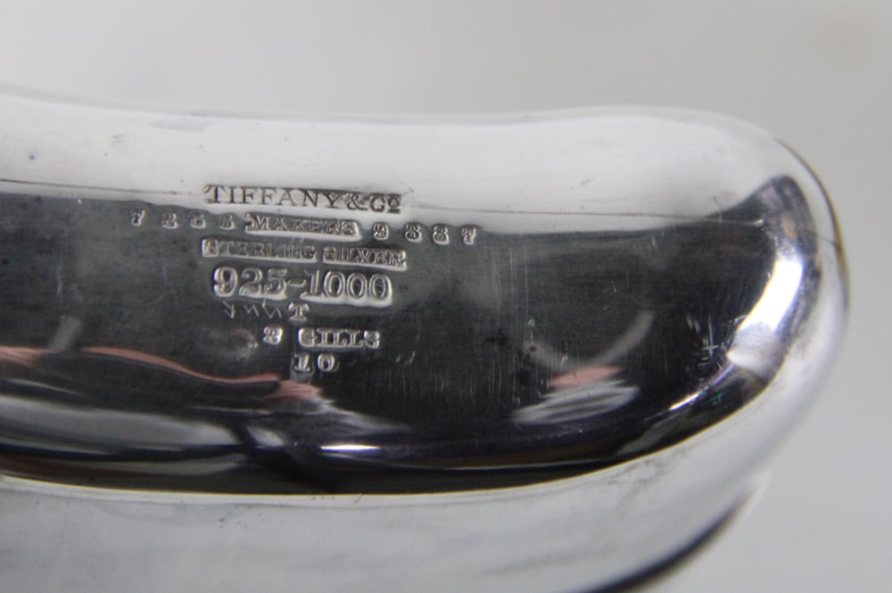 Tiffany and Co. Sterling Flask, Dated 1901 - 19