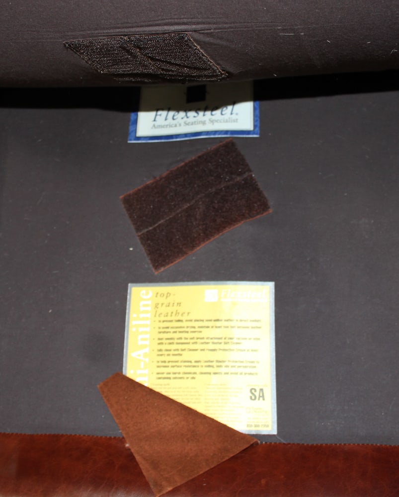 Brown Leather Sofa - 6