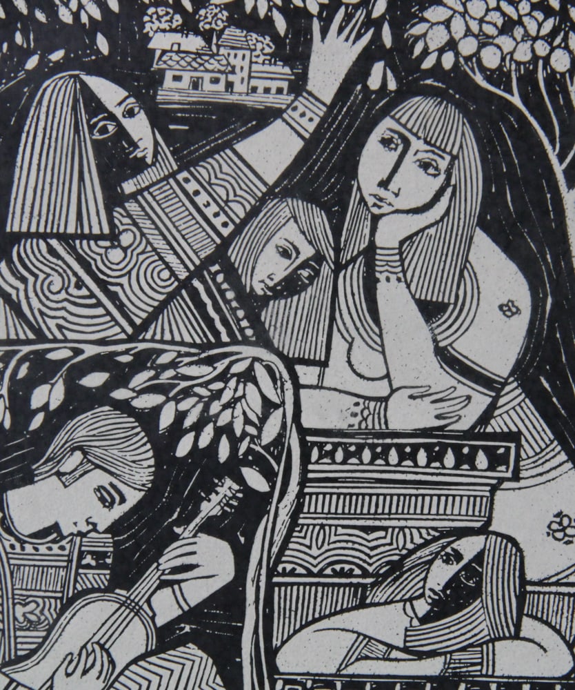 Luca, Woodcut - 3