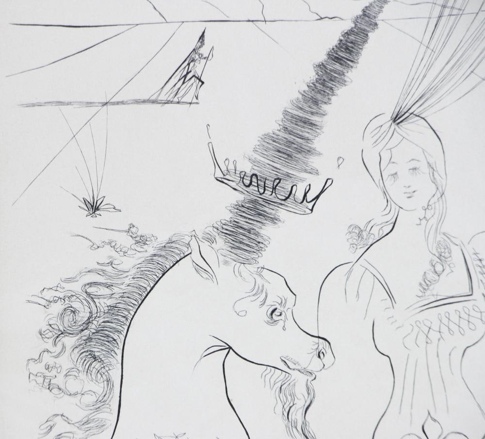 Salvador Dali Etching - 3