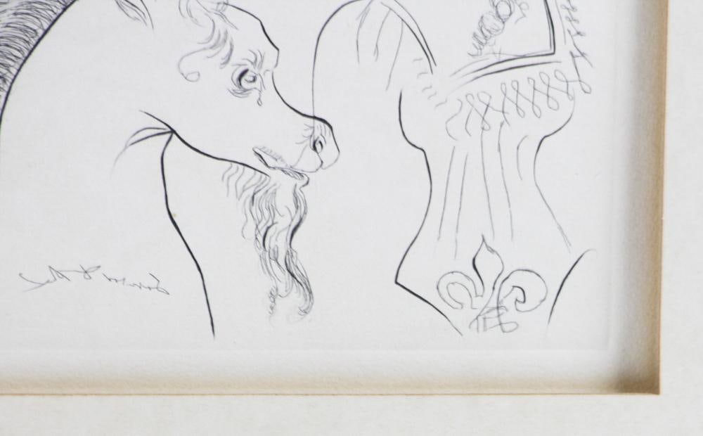 Salvador Dali Etching - 4