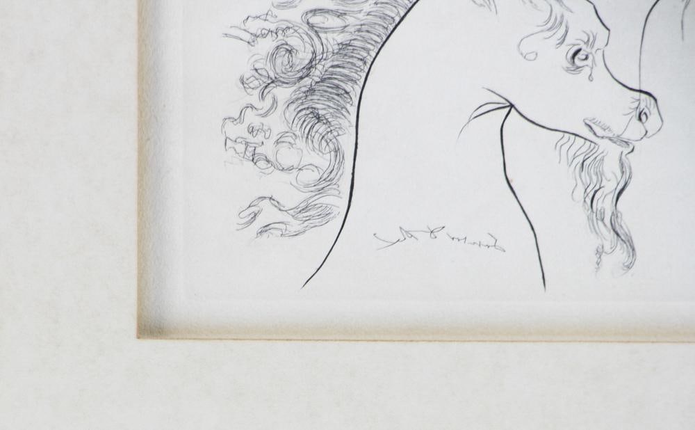Salvador Dali Etching - 5