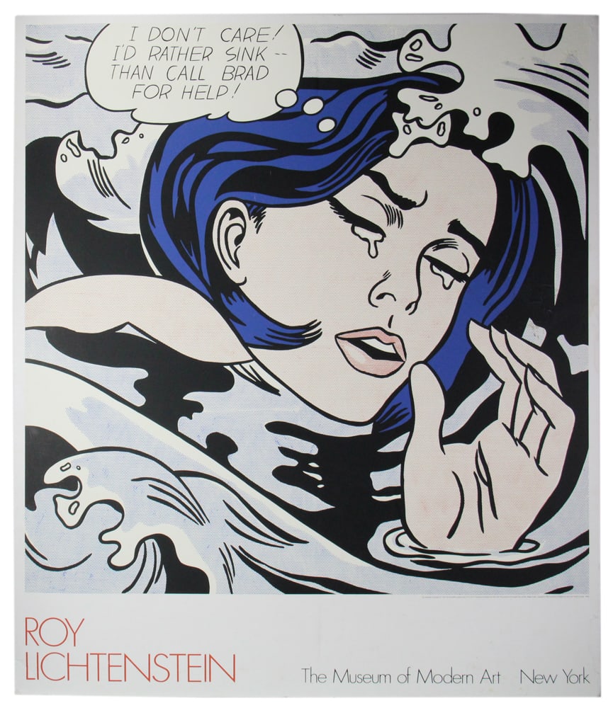 Roy Lichtenstein Poster Mounted on Styrofoam (1 of 9)