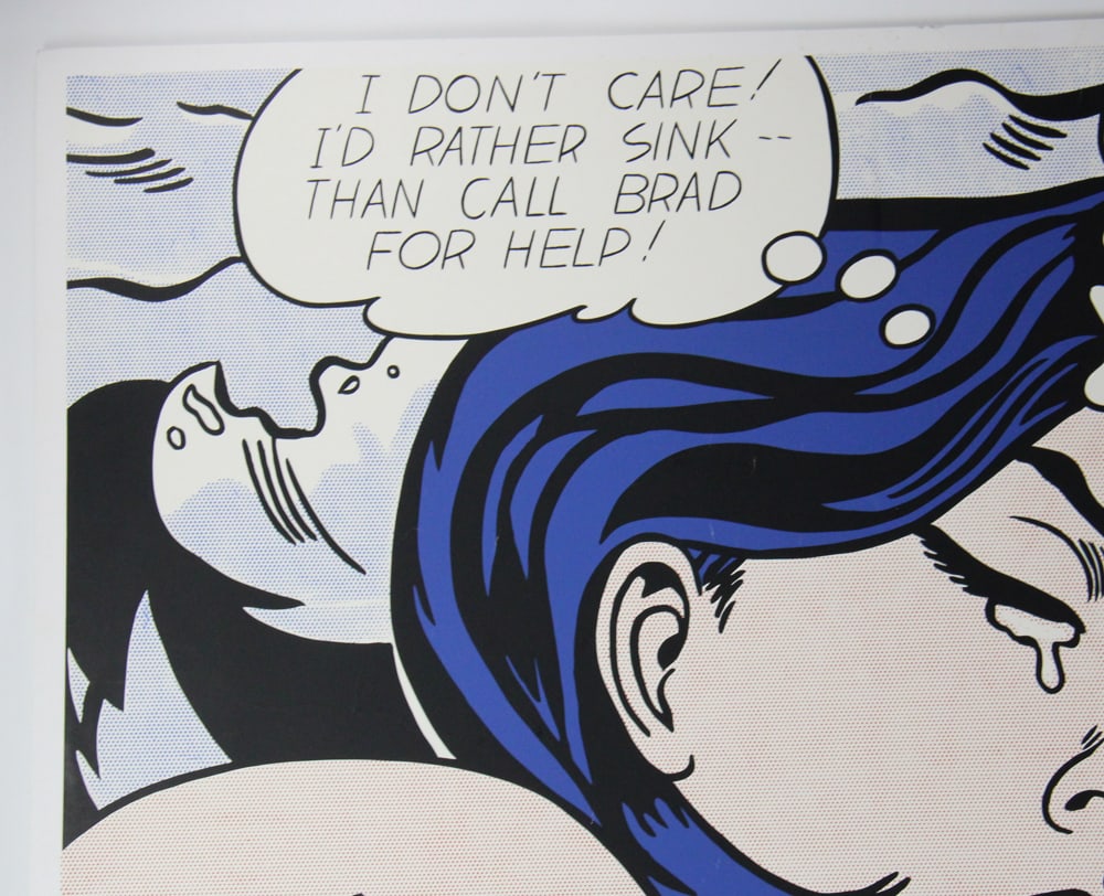Roy Lichtenstein Poster Mounted on Styrofoam - 4