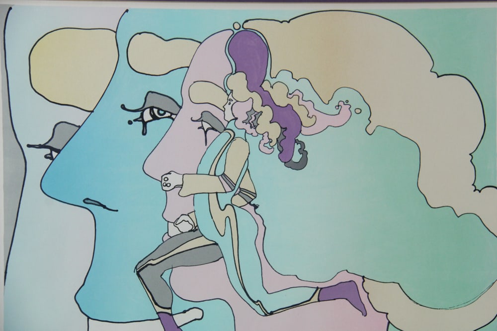 Peter Max, "Three Lords and a Runner", Lithograph - 3