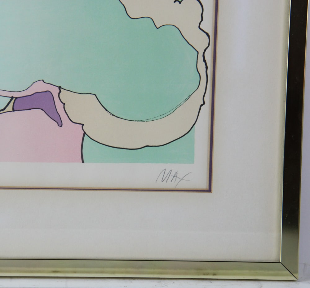 Peter Max, "Three Lords and a Runner", Lithograph - 6