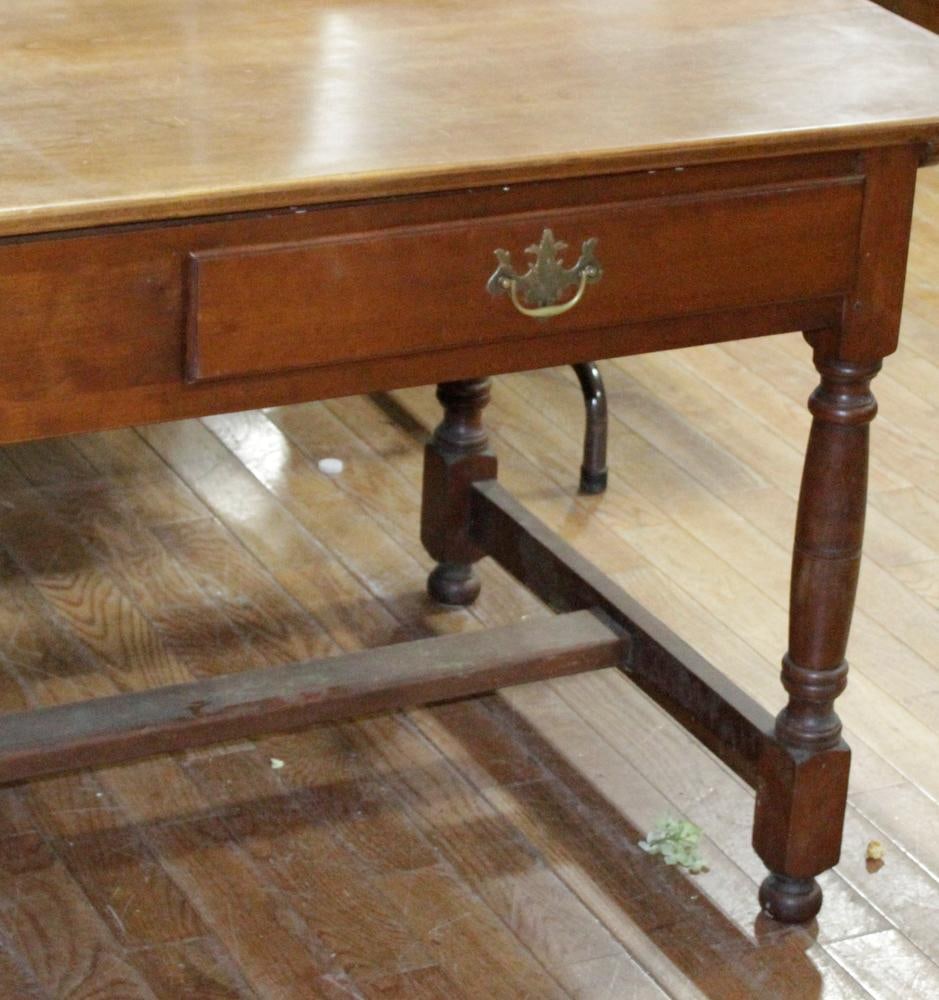 Two-drawer Mahogany Refractory Table - 2