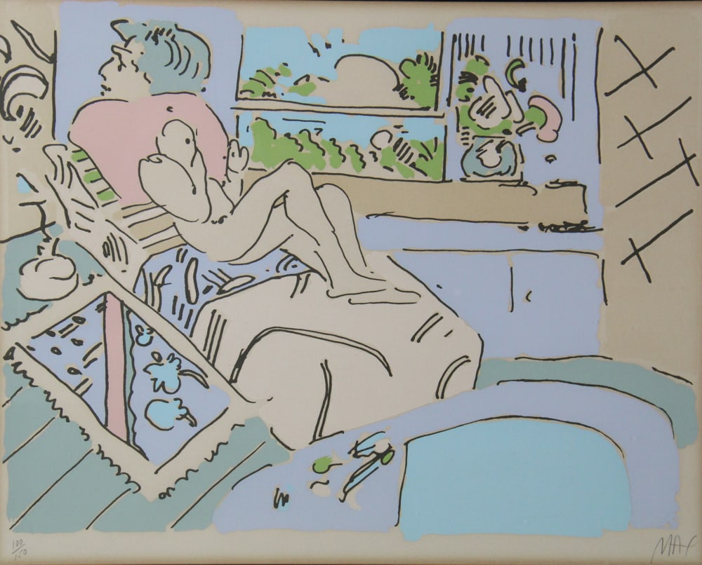 Peter Max, "Jamaica", Serigraph - 2