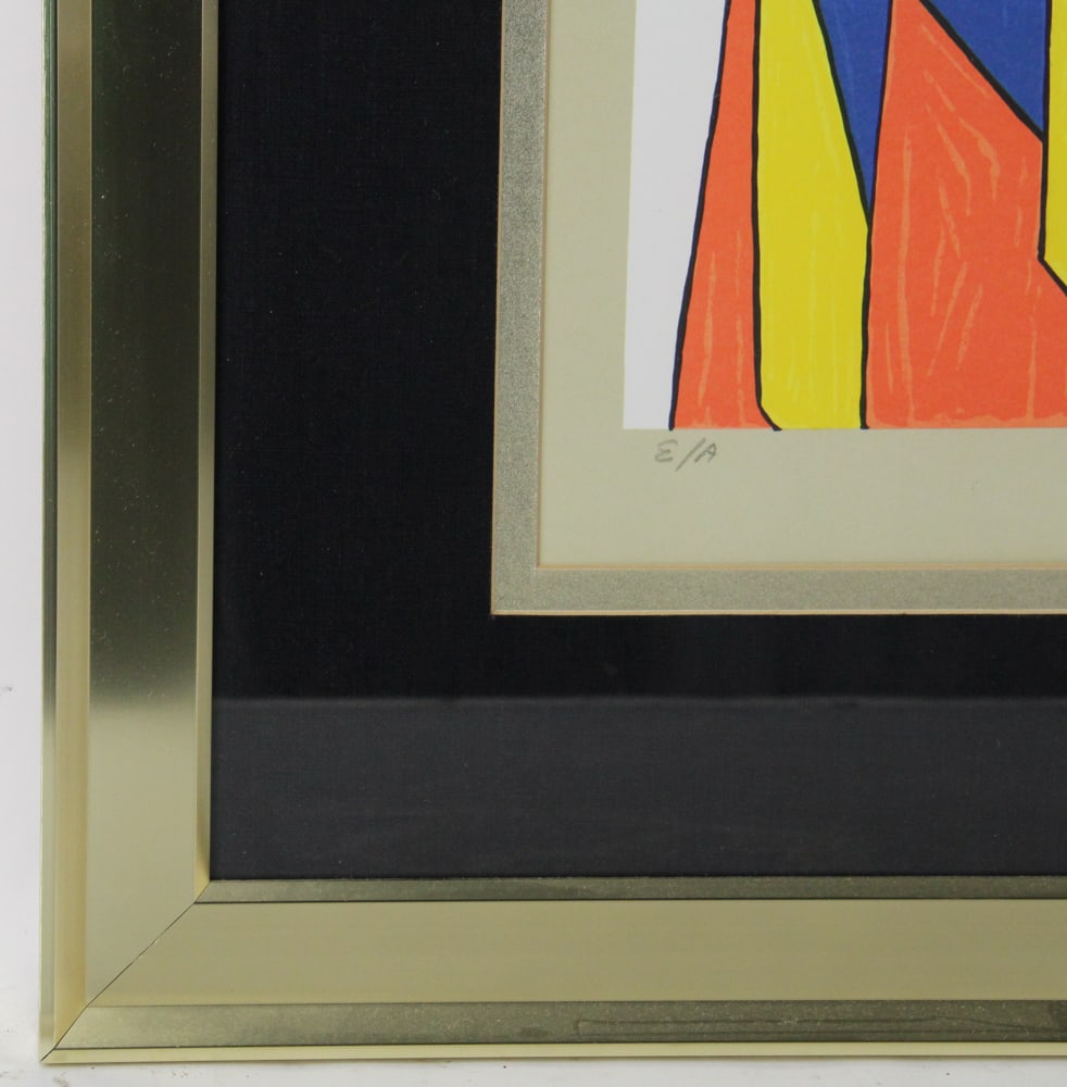 Alexander Calder, "Squash Blossoms", Color Lithograph - 4