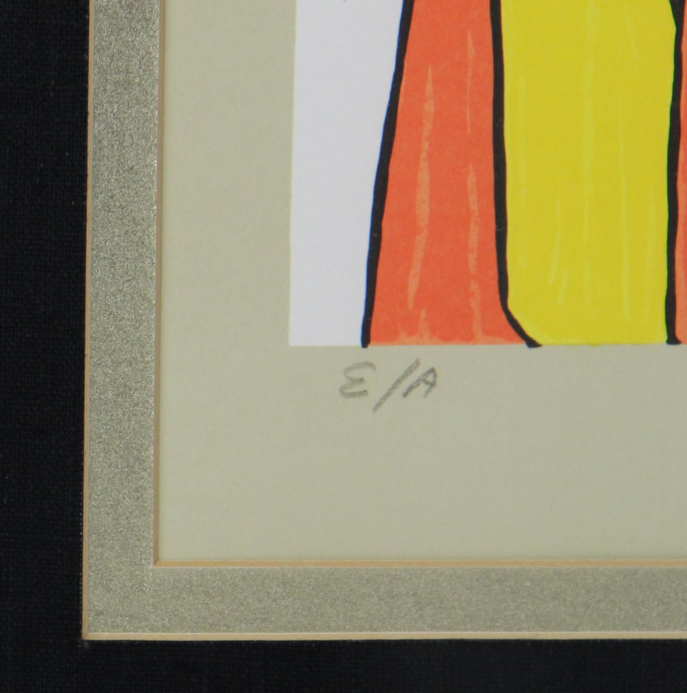 Alexander Calder, "Squash Blossoms", Color Lithograph - 5