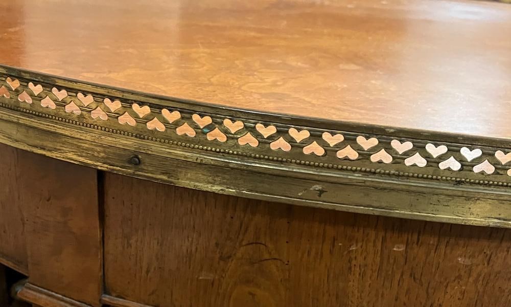 French Regency Oval Galleried Table - 3