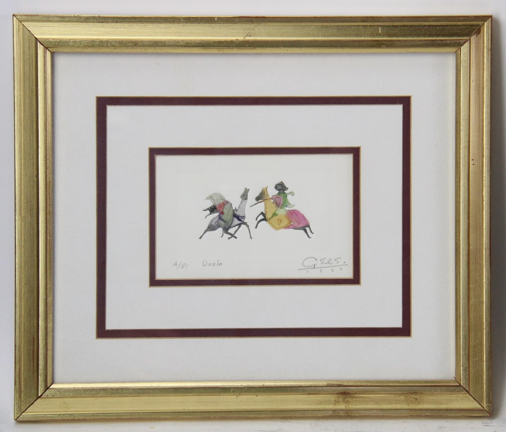 Guillermo Silva Santamaria, Three Etchings - 2