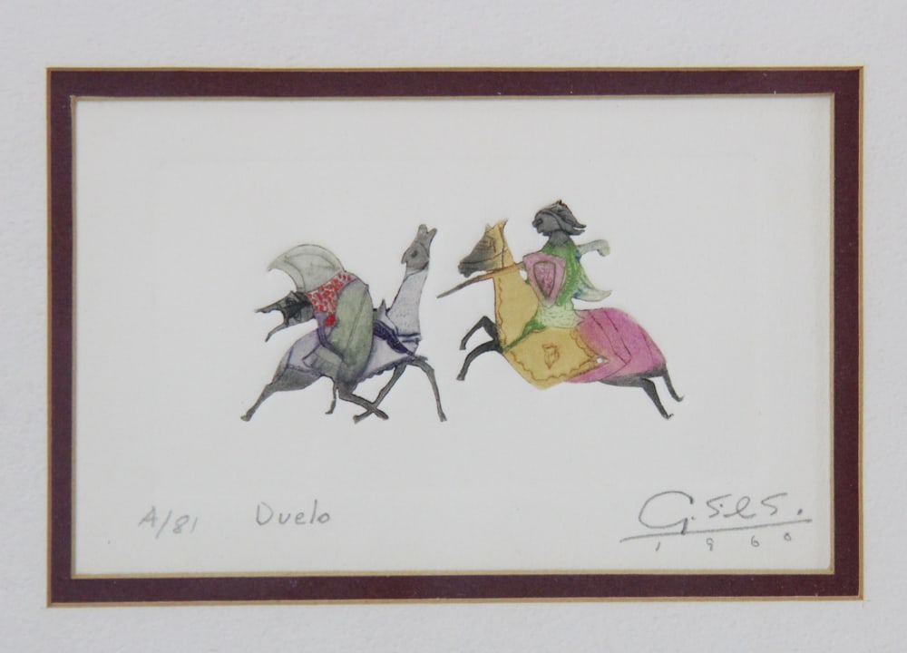 Guillermo Silva Santamaria, Three Etchings - 3