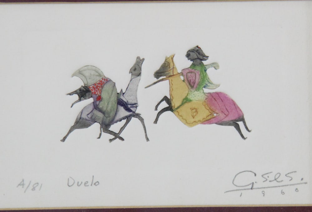 Guillermo Silva Santamaria, Three Etchings - 4