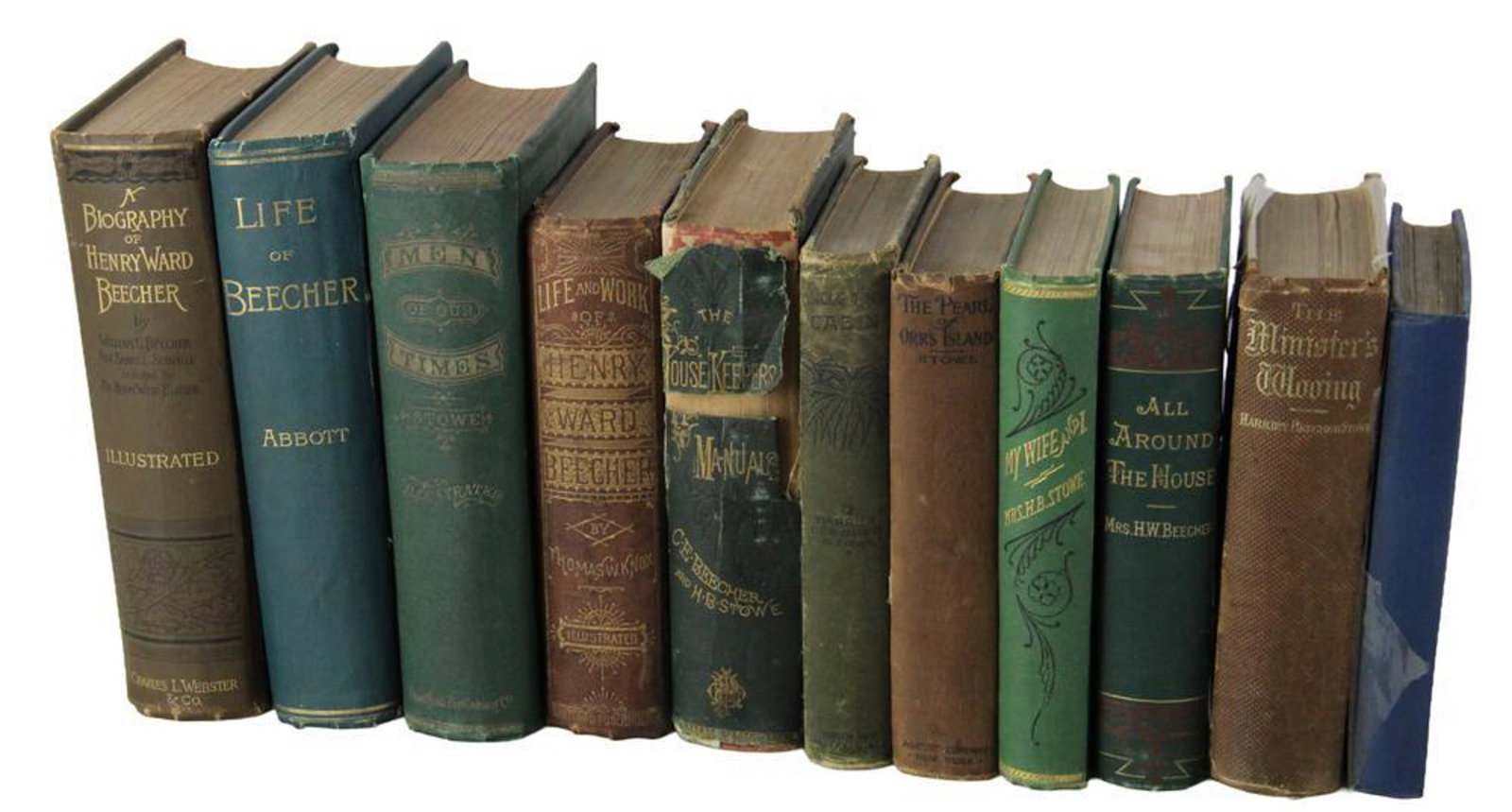 Collection of Stowe / Beecher Books (1 of 20)