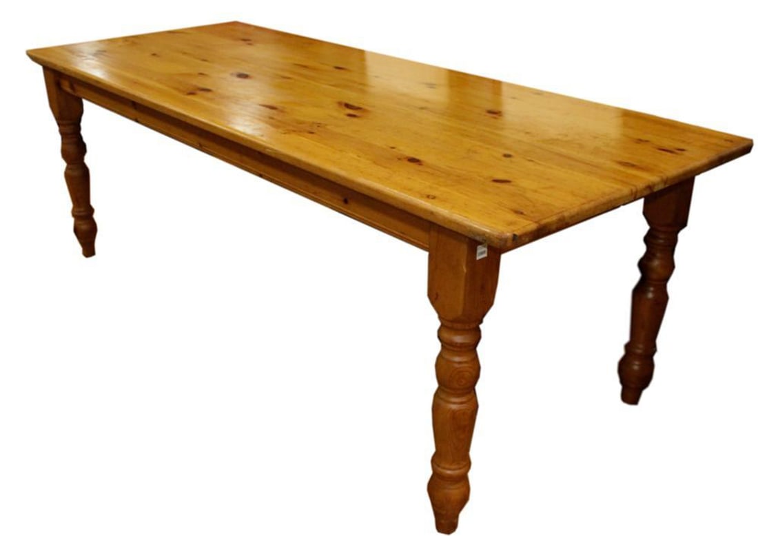 Country Pine Harvest Table (1 of 5)
