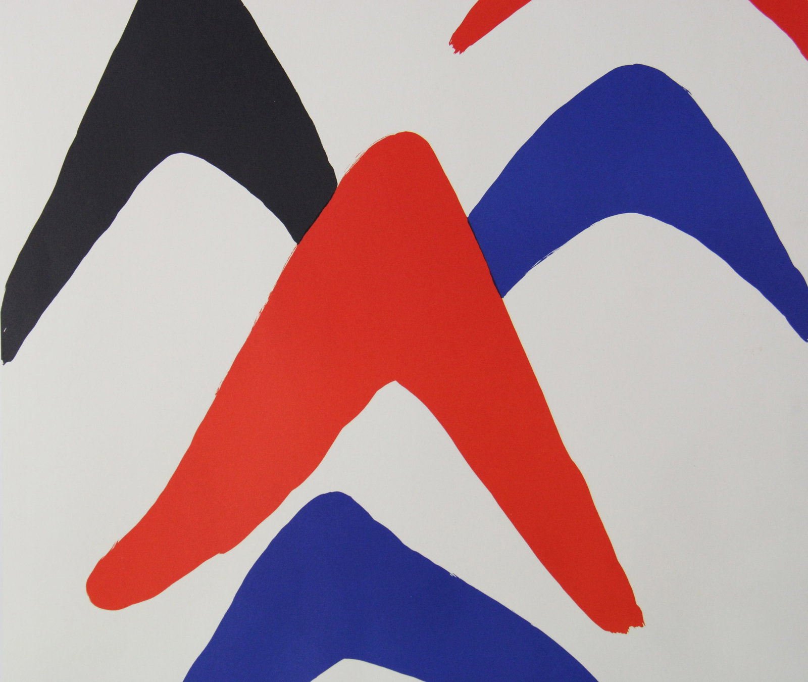 Alexander Calder, Abstract Colored Lithograph - 3