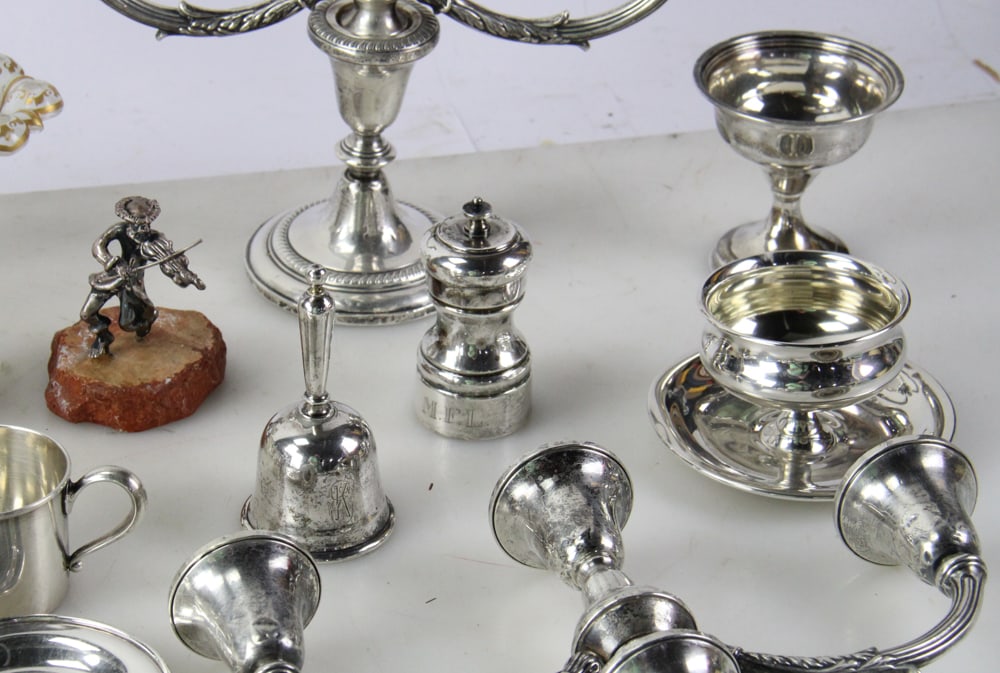 Assorted Sterling and Coin Silver Items - 10
