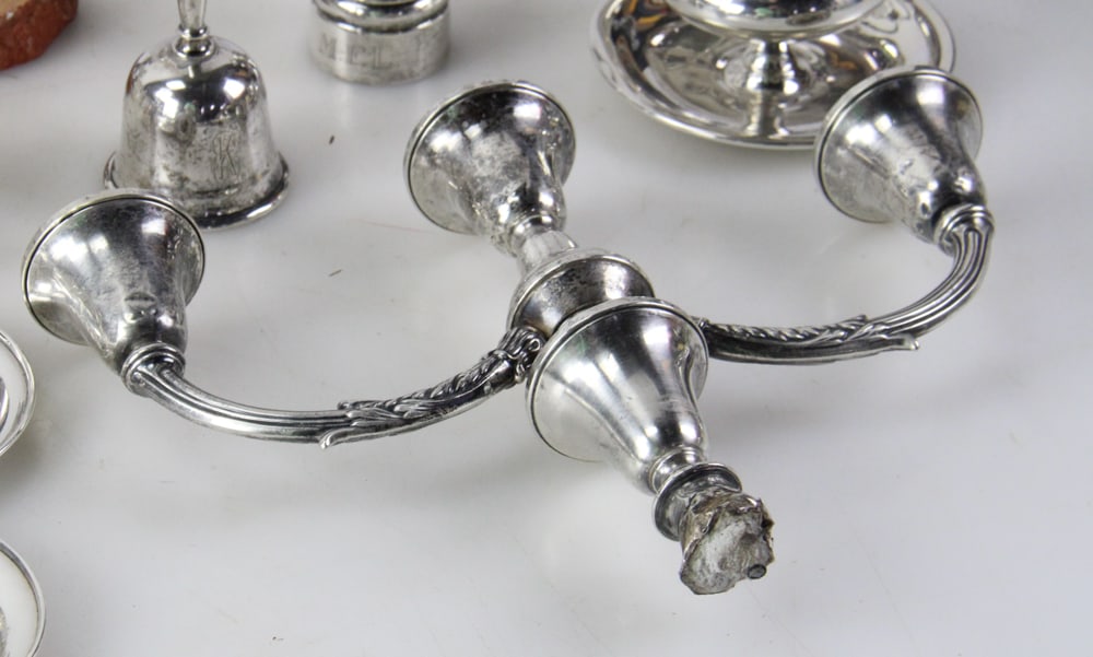 Assorted Sterling and Coin Silver Items - 11
