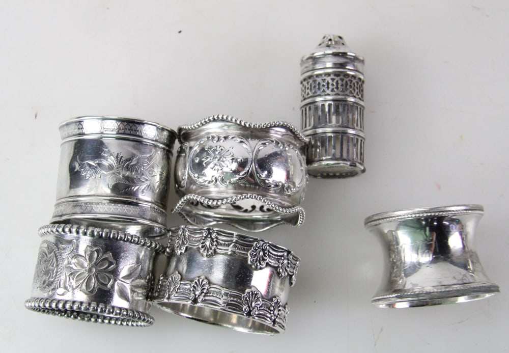 Assorted Sterling and Coin Silver Items - 16