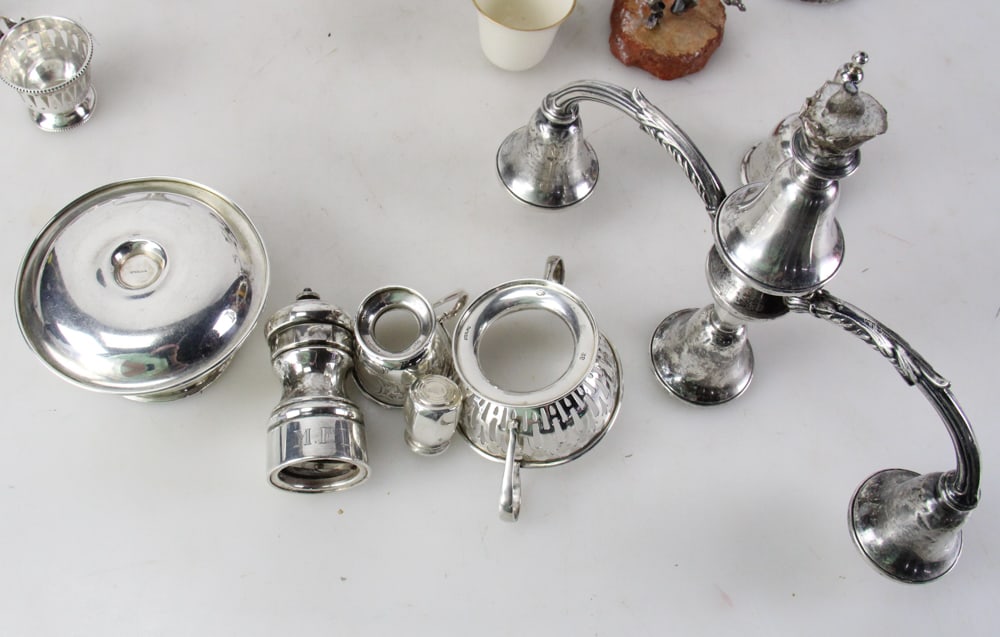 Assorted Sterling and Coin Silver Items - 17
