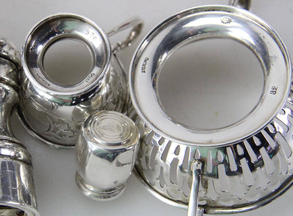 Assorted Sterling and Coin Silver Items - 19