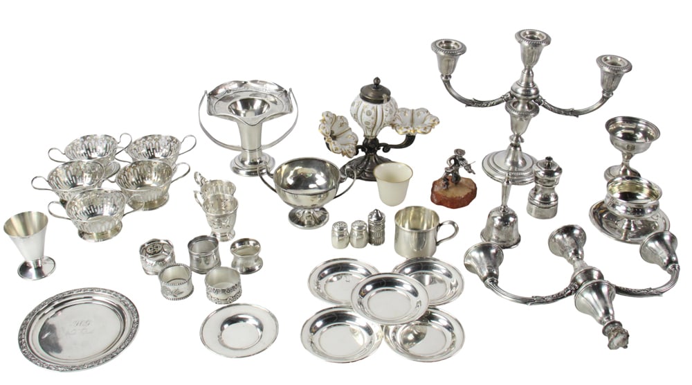 Assorted Sterling and Coin Silver Items (1 of 20)
