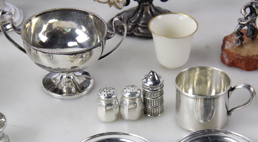Assorted Sterling and Coin Silver Items - 7