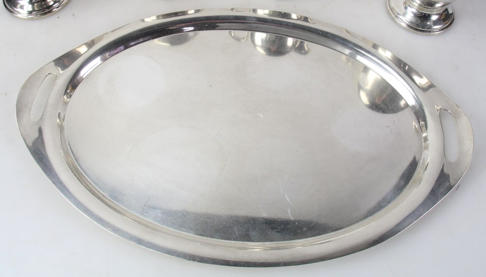 Five-piece Sterling Tea Set, "Dunkirk" Pattern - 12