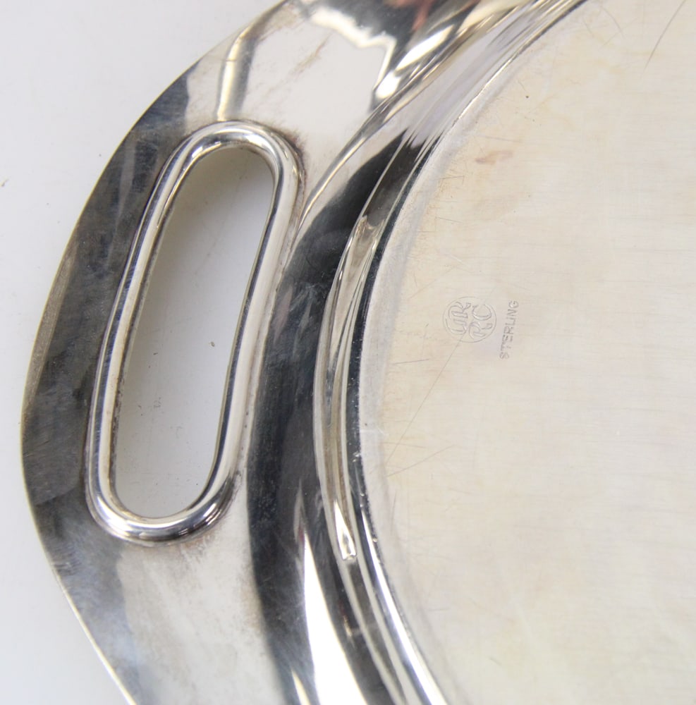 Five-piece Sterling Tea Set, "Dunkirk" Pattern - 15