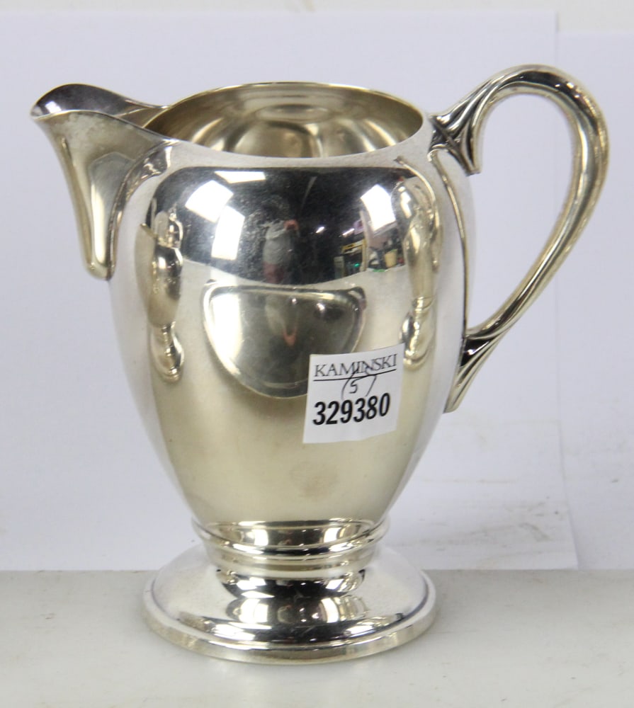 Five-piece Sterling Tea Set, "Dunkirk" Pattern - 4