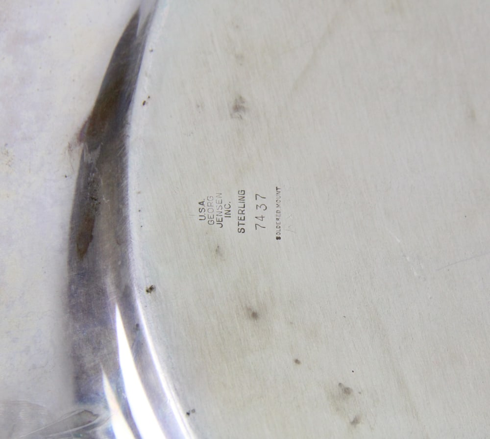 Georg Jensen USA Sterling Tray - 7