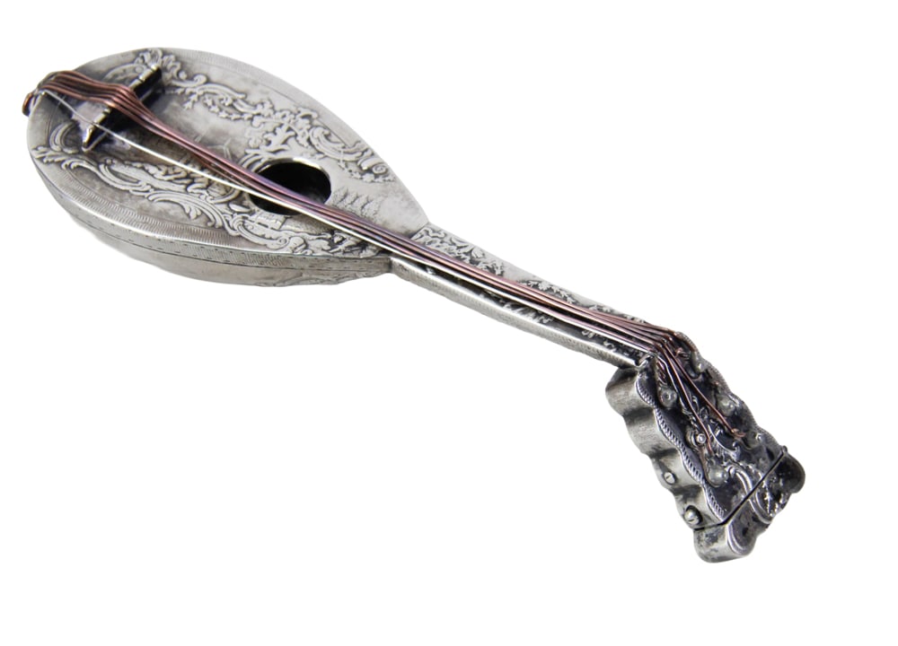 Silver Mandolin-Form Match Safe (1 of 9)