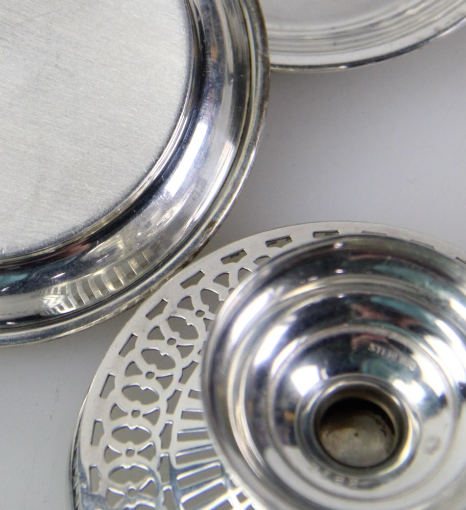 Sterling Compotes, Salt Dishes - 10