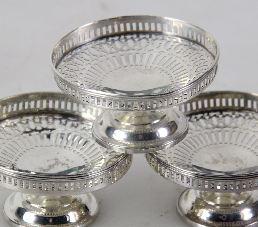 Sterling Compotes, Salt Dishes - 3