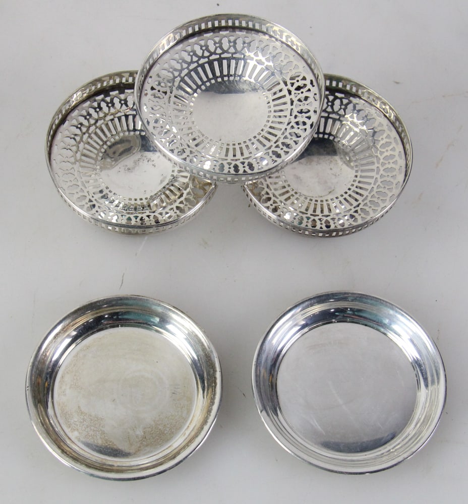 Sterling Compotes, Salt Dishes - 6