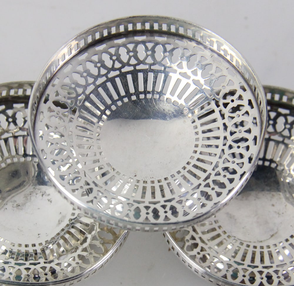 Sterling Compotes, Salt Dishes - 8
