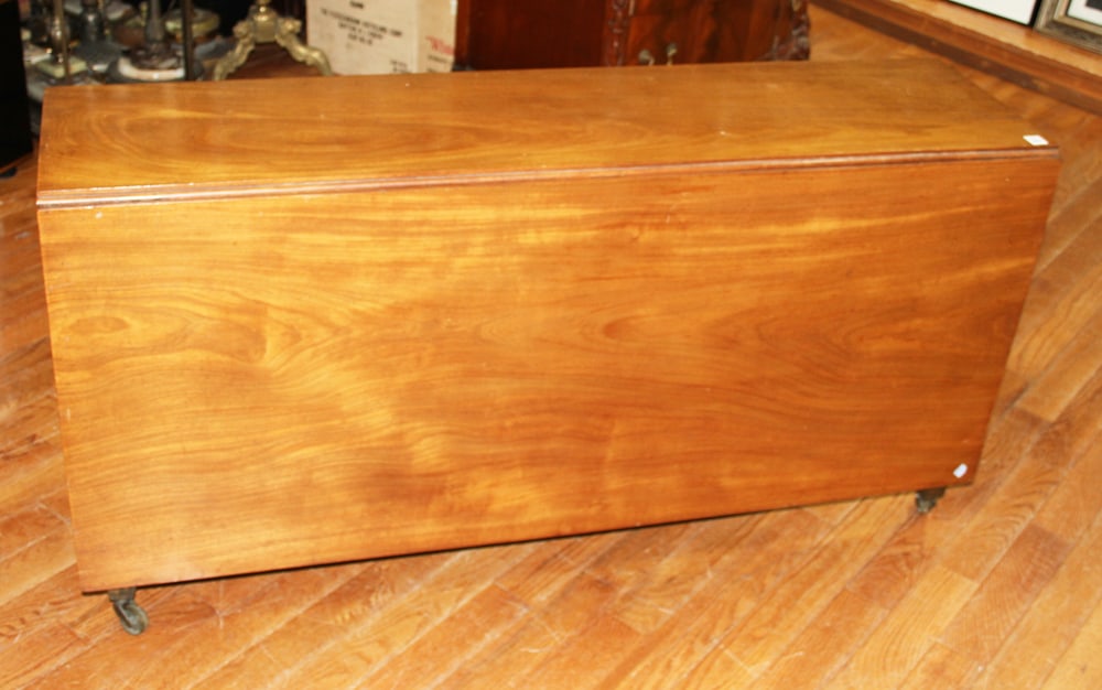 19thC Mahogany Accordion Table - 3