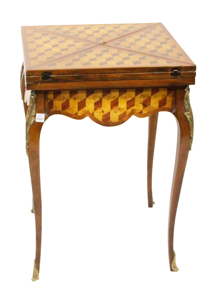 Theodore Alexander Parquetry Handkerchief Games Table (1 of 10)
