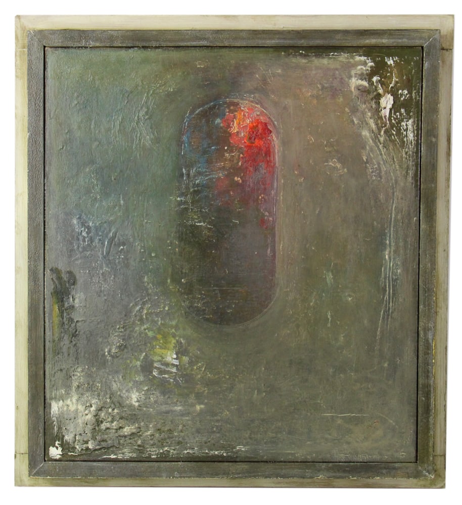 Jake Berthot, Abstract, Oil on Linen, 1985 (1 of 10)