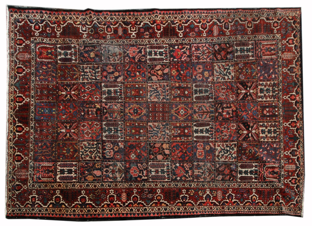 Antique Persian Bakhtiari Rug (1 of 6)