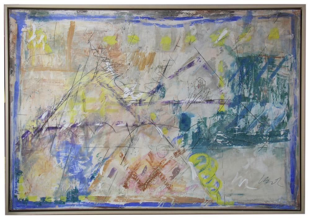 Barbara Farrell, Metes and Bounds, Mixed Media on Canvas (1 of 8)
