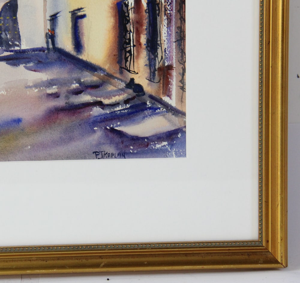 Phyllis J. Kaplan, Three Watercolors - 10