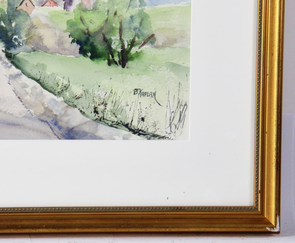 Phyllis J. Kaplan, Three Watercolors - 7