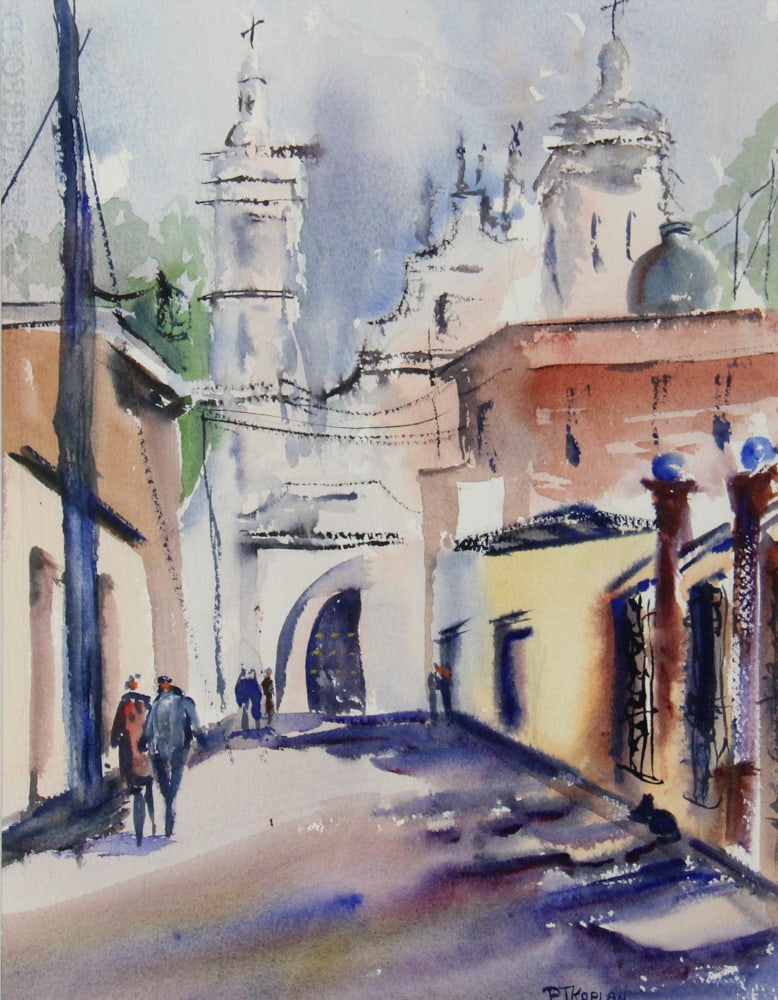 Phyllis J. Kaplan, Three Watercolors - 9