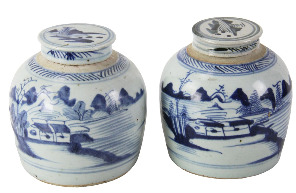 Pair of Chinese Ginger Jars (1 of 13)